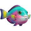 Regenbogenfisch Papageienfisch