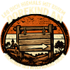 Dorfkind Warnschild Rustikal Retro