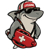 Lifeguard Shark with First Aid Bag