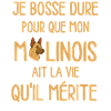 Malinois Travailleur Vie Méritée