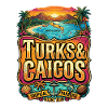 Turks & Caicos Retro Sign