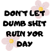 Pastellblüten Akzent-Handschrift