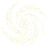 Whirling White Spiral Galaxy
