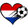 Holland Flag Fussball_mit_Herz