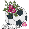 Fußball mit Rosen
