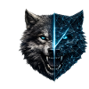 Neon Hybrid Wolf Shield