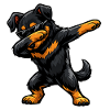 Dabbing Beauceron