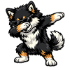 Dabbing Finnischer Lapphund