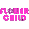 Flower Child Neon Logo Tee