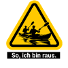 So, ich bin raus Kanufahrer