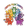 Cat Pride Month Colour Festival