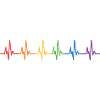 Rainbow LGBT Heartbeat Gift Idea