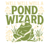 Frog Wizard Frog Magic Frog