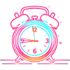 Retro Bell Clock