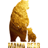 Mama Bear Gold Foil