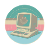 Retro PC Pastel Smile