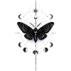 Moonlit Moth in Celestial Ring