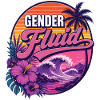 Pride Month LGBTQ -  Gender Fluid
