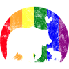 LGBT Gay Pride Proud Mama Bear