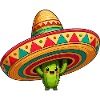 Cactus Sombrero Fiesta