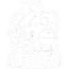 It's 225° Somewhere BBQ Grill Skeleton