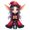 Red Coat Christmas Fairy