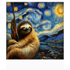 Faultier Starry Night