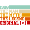 1980 Man Myth Legend Original