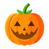 Halloween-Kürbis