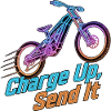 Charge Up Send It Neon E-Bike