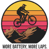 80s Retro eMTB Enduro Rider