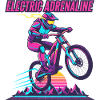 Electric Adrenaline Synthwave E-MTB