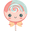 Pastel Lollipop Kawaii Head
