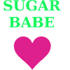 Sugar Babe Heart Neon