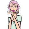 melancholic woman