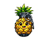 Pineapple Pomegranate Kawaii