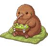 Kiwi Bird Gamer Kawaii 