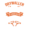 Construction site drywall assembly fitter