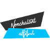 Nonchalant Attitude Blue Black
