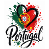 Portugal Heart Splash