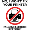 Programmer: not IT support