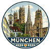 München Rundlogo Stadtansicht