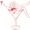 Cocktailfrau