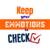 Emotions in balance with check