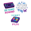 Future Now Retro Tape Design