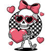 Heart Skull Love Skeleton