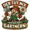 Gärtnern mit Humor Sticker