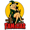  Familiar Retro Pinup Witch