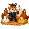 Fuchs Sicherheitsheld Hof
