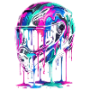 Neon Tropfhelm Kunst